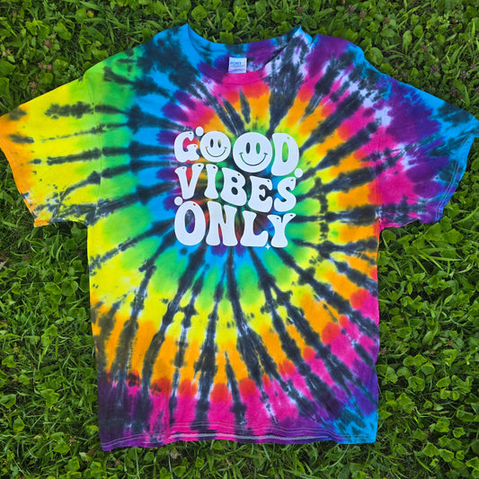 Good Vibes Only Adult (Multiple Shirt Styles)