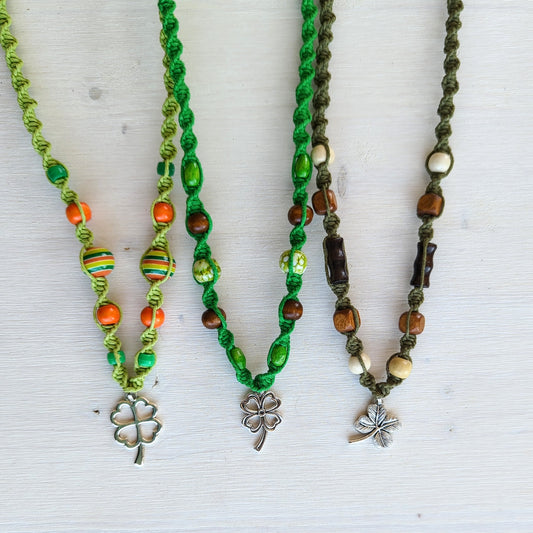 Lucky Wish Hemp Necklaces