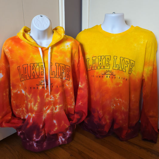 Lake Life is the Best Life Adult (Multiple Shirt/Dye Styles)