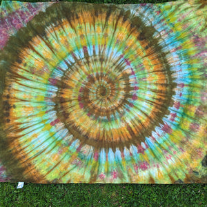 Green Naturals Ice Dye 50"x50" Tapestry