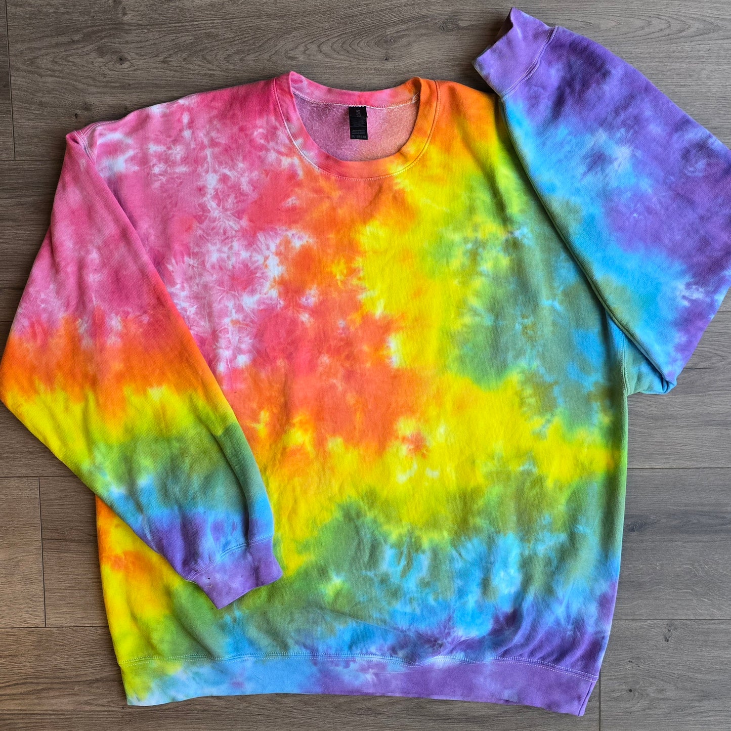 Pastel Rainbow Crinkle Adult (Multiple Shirt Style Options)