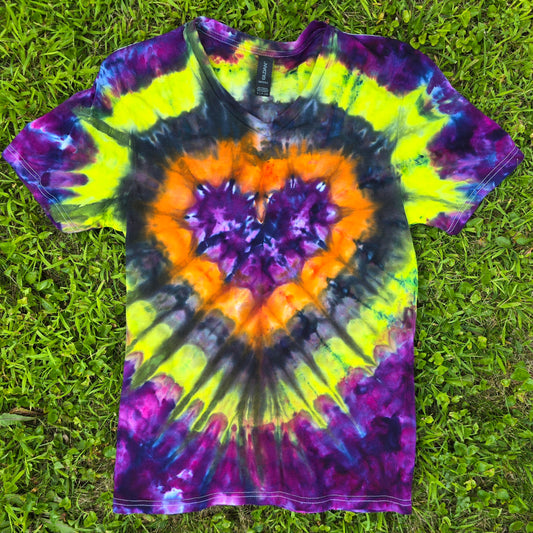 Halloween Heart Ice Dye Adult