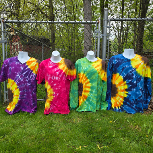 Double Sunflower Adult (Multiple Shirt Style Options)