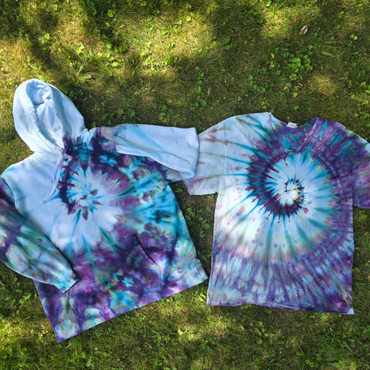 Alchemy Spiral Ice Dye Adult (Multiple Shirt Style Options)