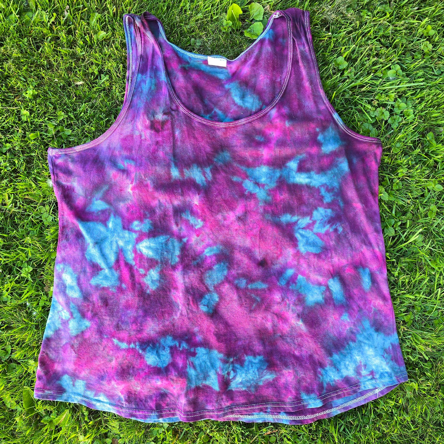 Woodland Purple Crinkle Ice Dye