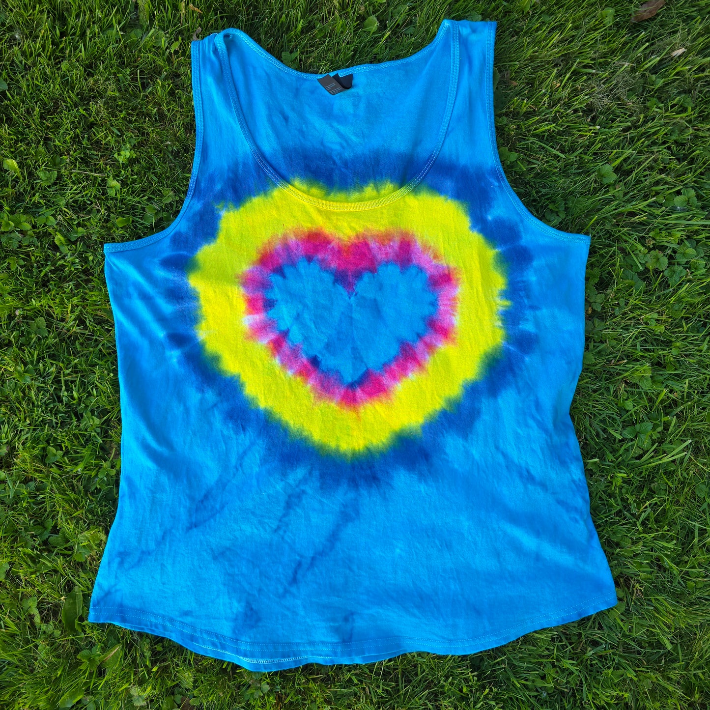 Rainbow Skies Heart