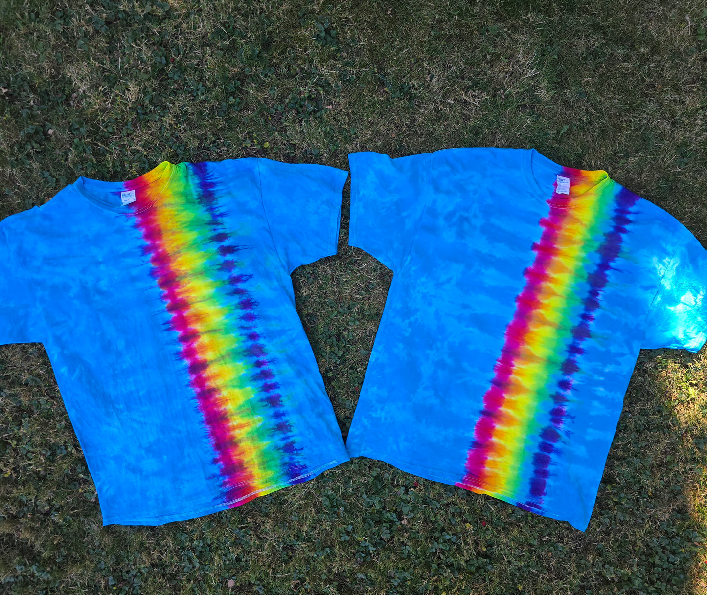 Bright Rainbow Stripe Adult (Multiple Shirt Style Options)
