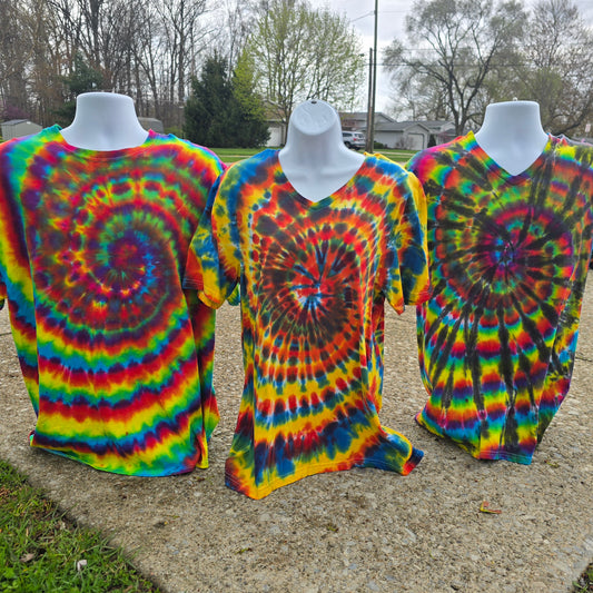 Bright Trippy Hippie Adult (Multiple Shirt Style Options)