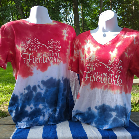 Baby You're a Firework Adult (Multiple Shirt Styles)