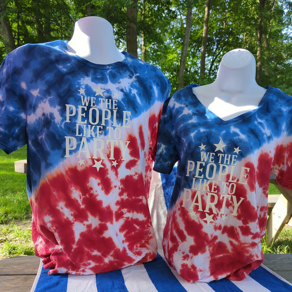 We the People Like to Party Adult (Multiple Shirt Styles)
