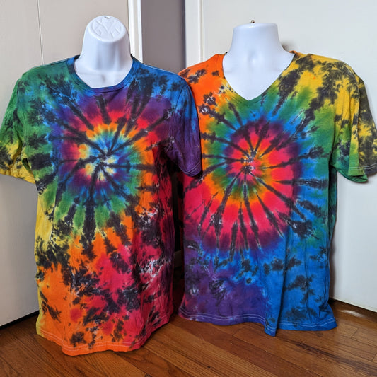 Rainbow Thunder Tie Dye
