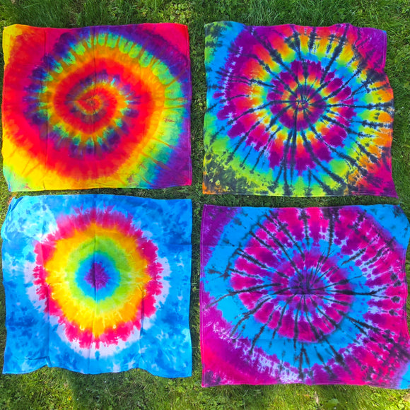 Assorted Tie Dye Tapestries 35