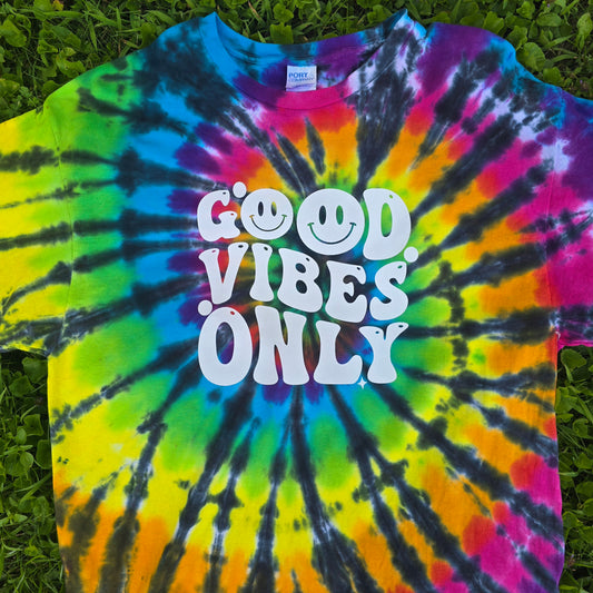 Good Vibes Only Adult (Multiple Shirt Styles)