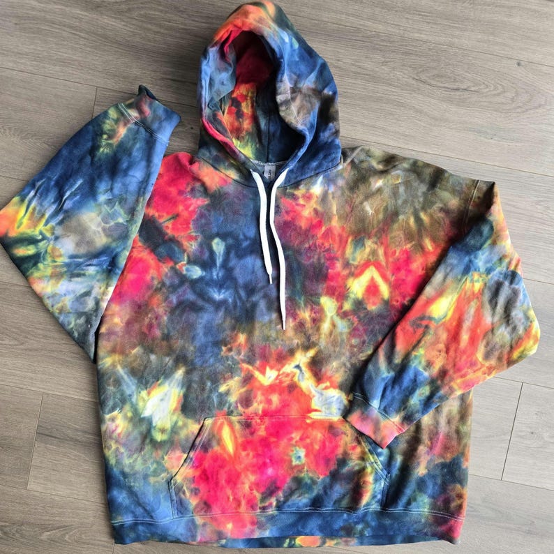 Firestorm Crinkle Ice Dye Adult (Multiple Shirt Style Options)