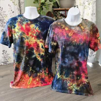 Firestorm Crinkle Ice Dye Adult (Multiple Shirt Style Options)