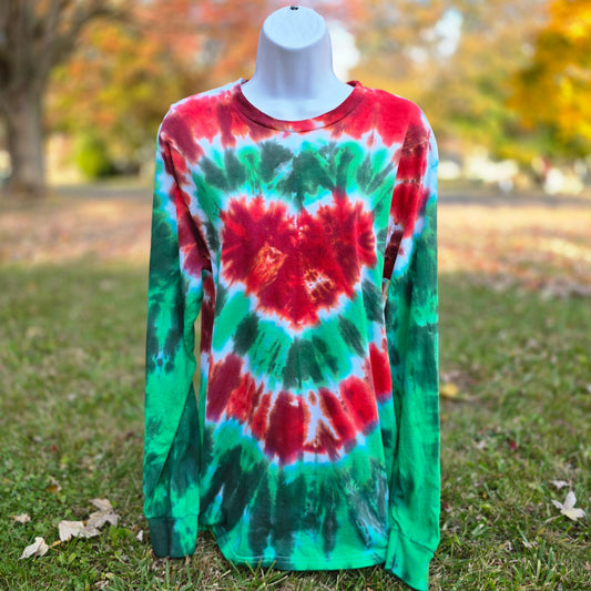 Holly Jolly Heart Adult (Multiple Shirt Style Options)