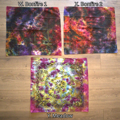 Tie Dye Bandanas