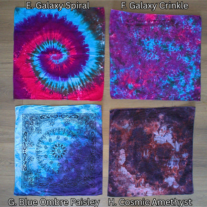 Tie Dye Bandanas