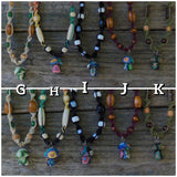 Mushroom Hemp Necklaces