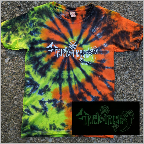 GLOW Trick or Treat Youth Shirt