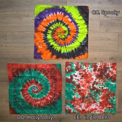 Tie Dye Bandanas