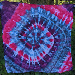Snow Cone Ice Spiral 28"x28" Tapestry