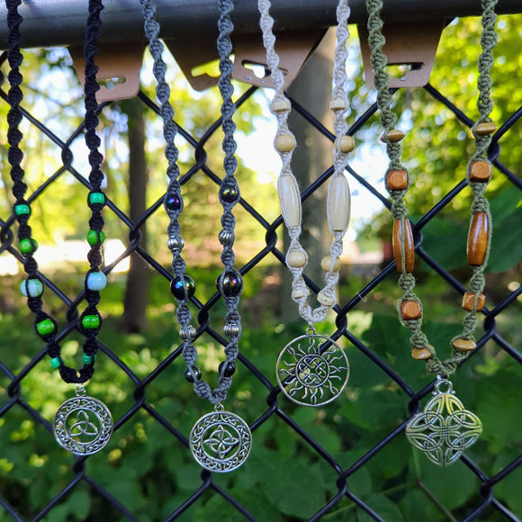 Celtic Hemp Necklaces