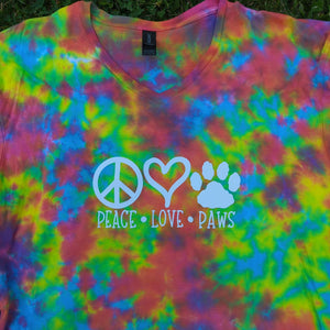 Peace Love Paws Adult (Purchase helps local animal shelters!)