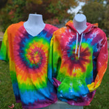 Pink Rainbow Spiral Adult (Multiple Shirt Style Options)