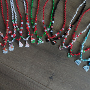 Holiday Hemp Necklaces