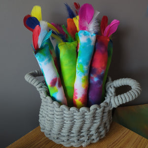 Catnip Kicker - Rainbow Scrunch