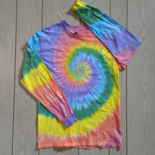 Pastel Rainbow Spiral Adult (Multiple Shirt Style Options)