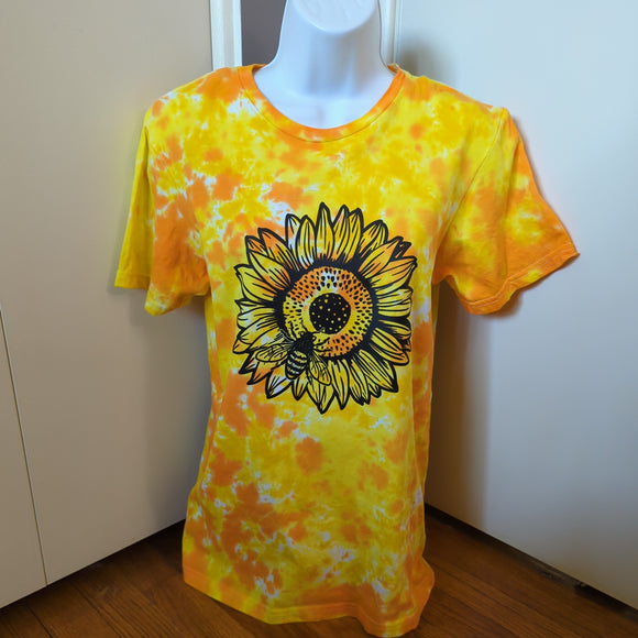 Bee Sunflower Adult (Multiple Shirt Styles)