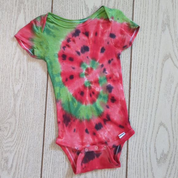 Watermelon Spiral Onesies