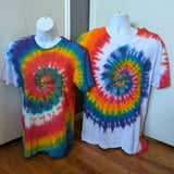 White Red Rainbow Adult (Multiple Shirt Style Options)