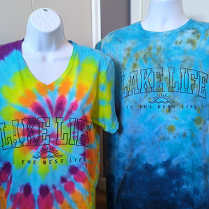 Lake Life is the Best Life Adult (Multiple Shirt/Dye Styles)