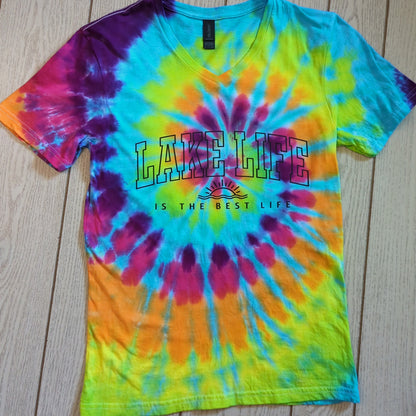 Lake Life is the Best Life Adult (Multiple Shirt/Dye Styles)