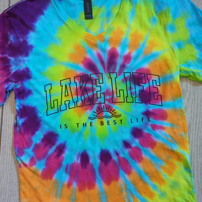 Lake Life is the Best Life Adult (Multiple Shirt/Dye Styles)