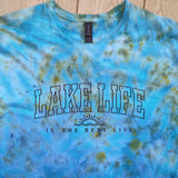 Lake Life is the Best Life Adult (Multiple Shirt/Dye Styles)