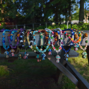 Mushroom Hemp Necklaces