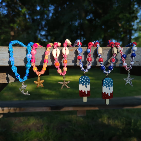 Summer Beach Hemp Necklaces