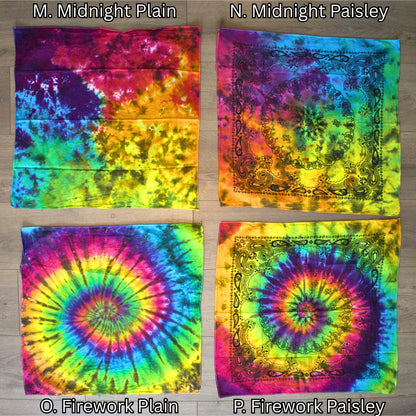 Tie Dye Bandanas