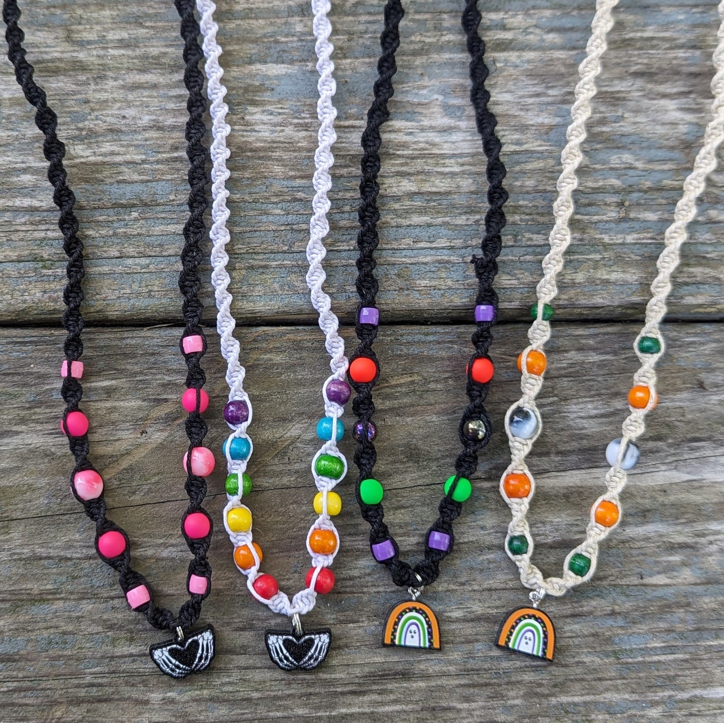 Halloween Hemp Necklaces