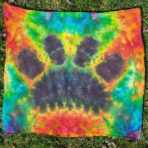 Rainbow Paw 28"x28" Tapestry