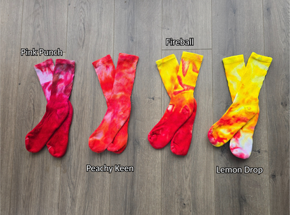 Tie Dye Ice Dyed Socks - Adult Unisex
