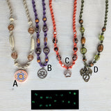 Glow in the Dark Hemp Necklaces