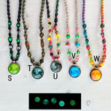 Glow in the Dark Hemp Necklaces