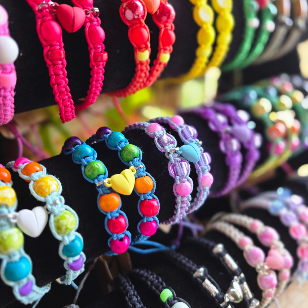 Bracelets for Two - Handmade 2-Pack Hemp Bracelets