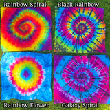 Assorted Tie Dye Tapestries 35"x32"