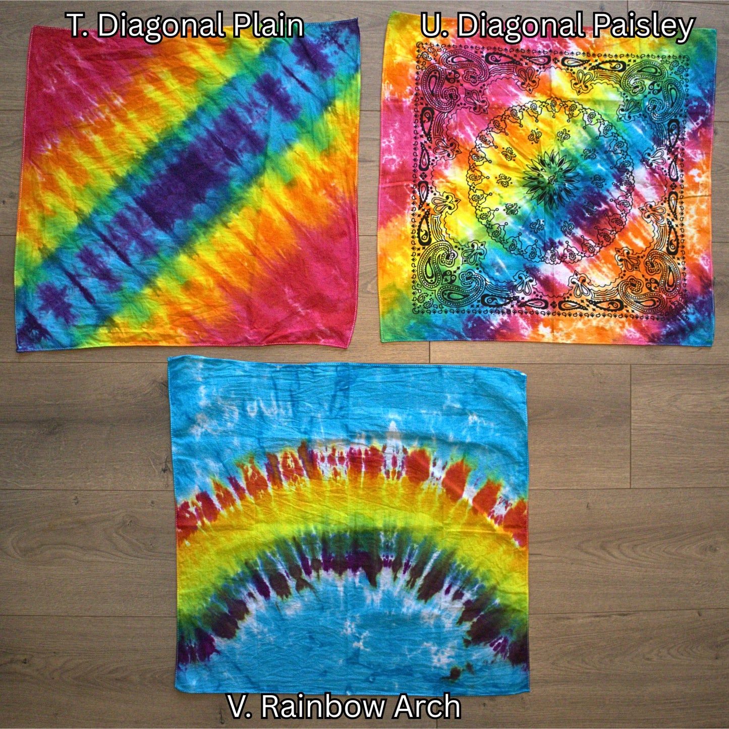 Tie Dye Bandanas